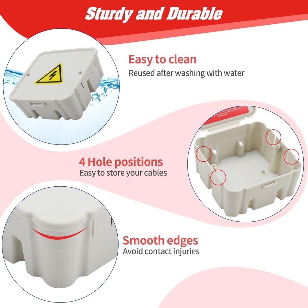 Open Splice Junction Box (Single), One-Piece Box. Repair...
