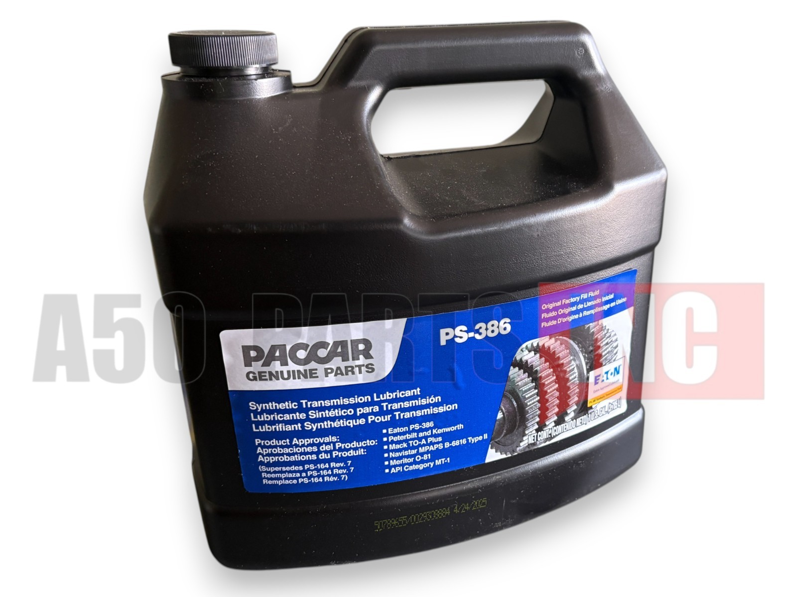 Transmission Synthetic Oil Paccar PS-386 1 GAL