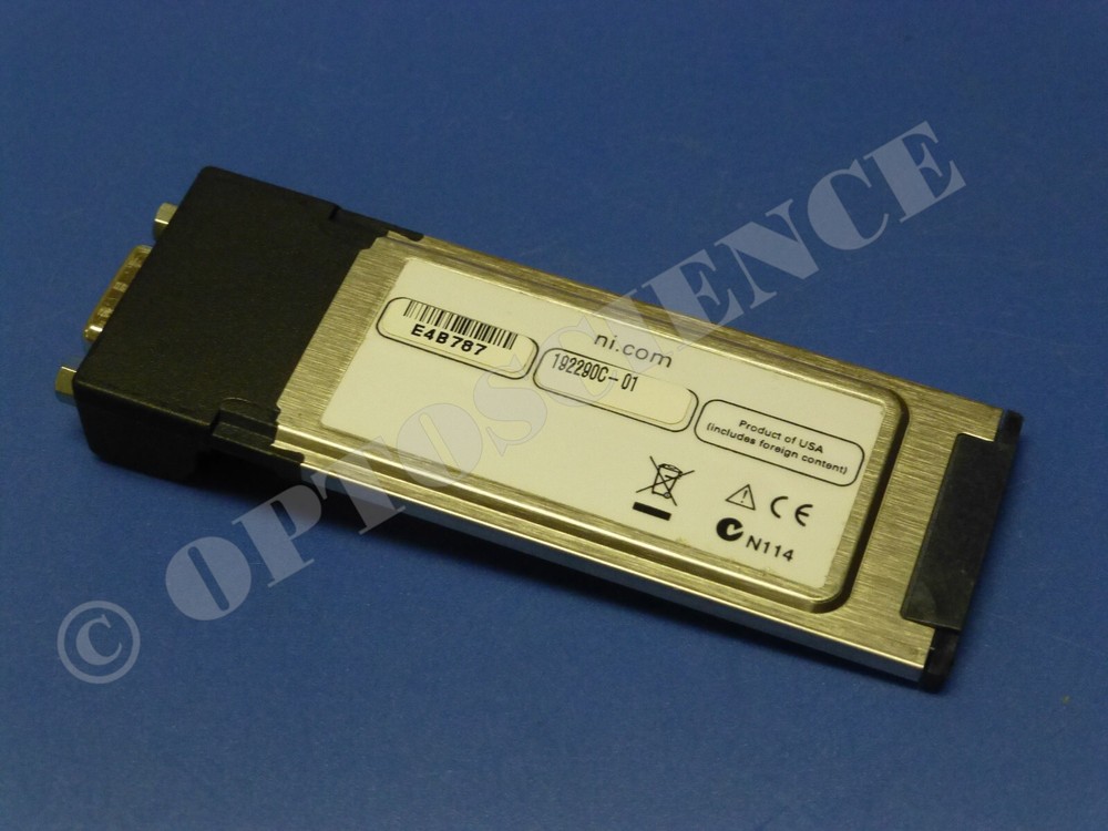 National Instruments VXI-ExpressCard-8360 MXI-Express Interface Card 192290C-01