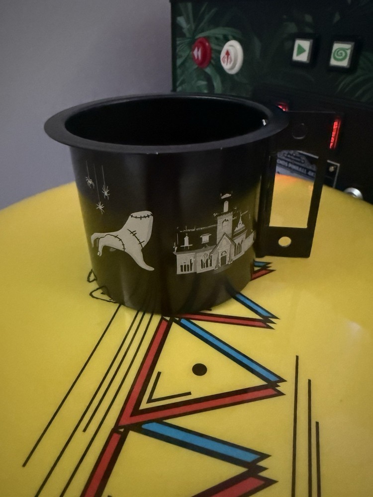 Jumbo Pinball Machine Cup Holder