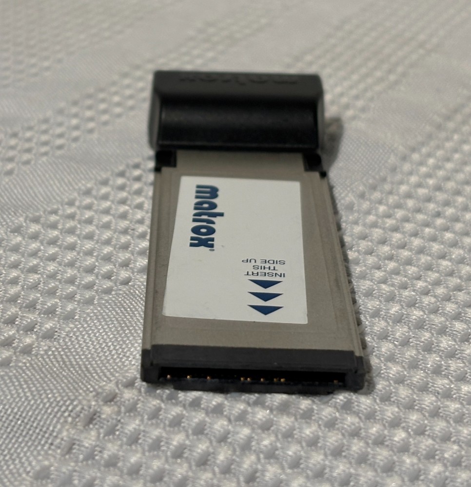 Matrox MXO2 Max with PCIe ExpressCard/34 Interface Card