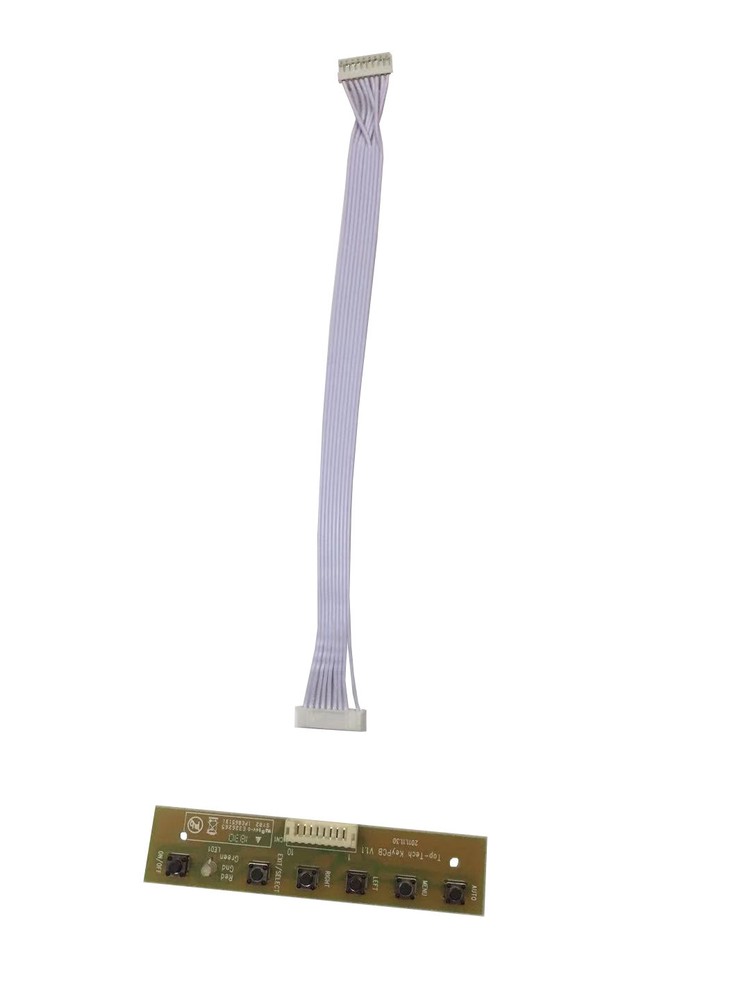 Universal 6-Key Keypad With Cable for LCD Controller Boards DIY Driver Boards