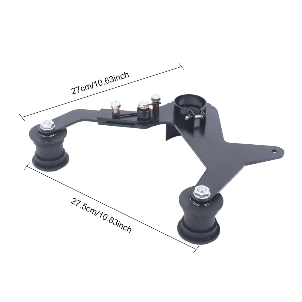 Belt Sander Attachment Bracket Angle Grinder Pipe Tube Support 5/8-11 Thread Kit