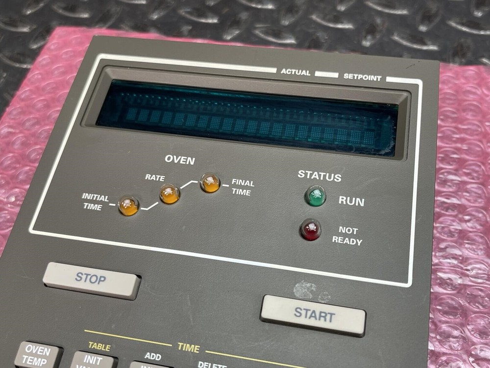 HP 5890A Gas Chromatograph Display Controller Control Panel