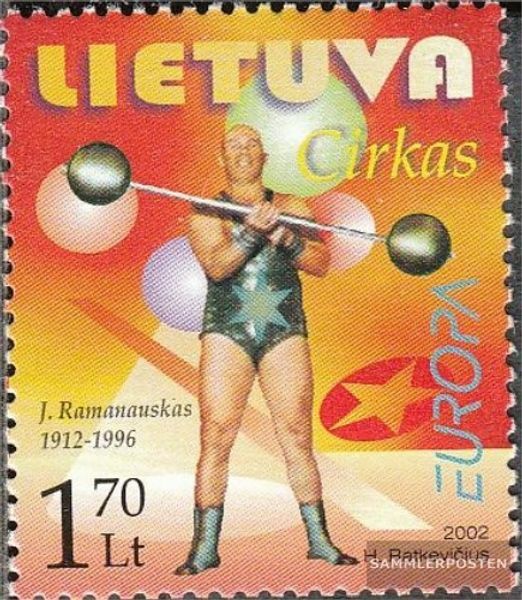 Lithuania 792 MNH 2002 Circus