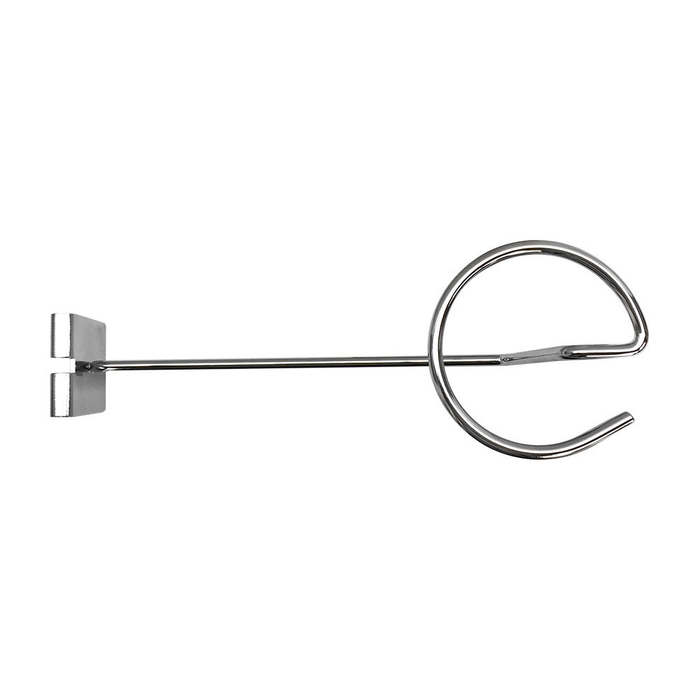 1Pc Chrome Hat Holder for Gridwall Panel Single Cap Display Hook Metal Wire Grid