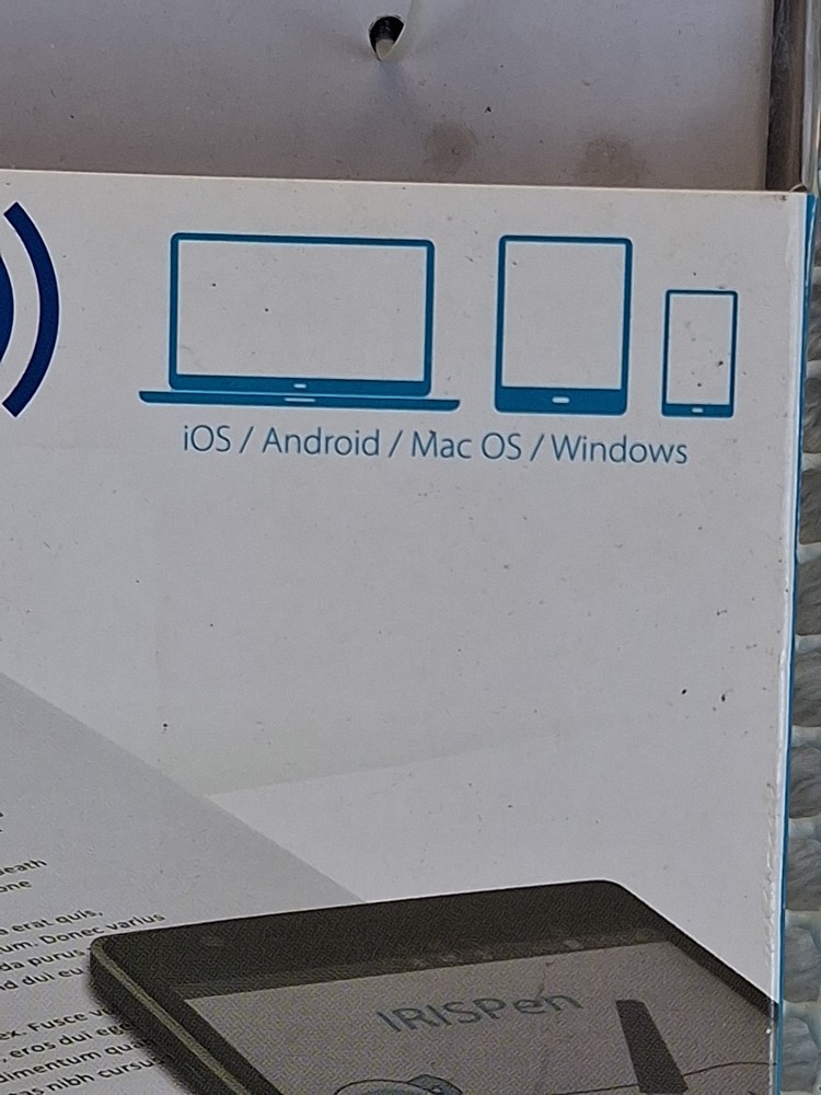 Iris Pen IrisPen Air 7 Smart Wireless Pen Scan Windows Mac Android OPEN BOX READ