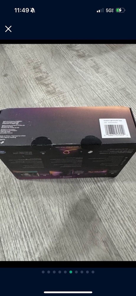 Philips Hue Bluetooth Gradient Ambiance Smart Lightstrip 2m/6ft Base Kit with...