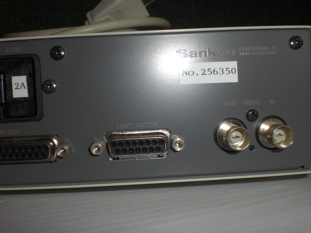 SANKYO Sensorium-10 AUTO FOCUS UNIT W/ power cord & limit motor cable +NICE+