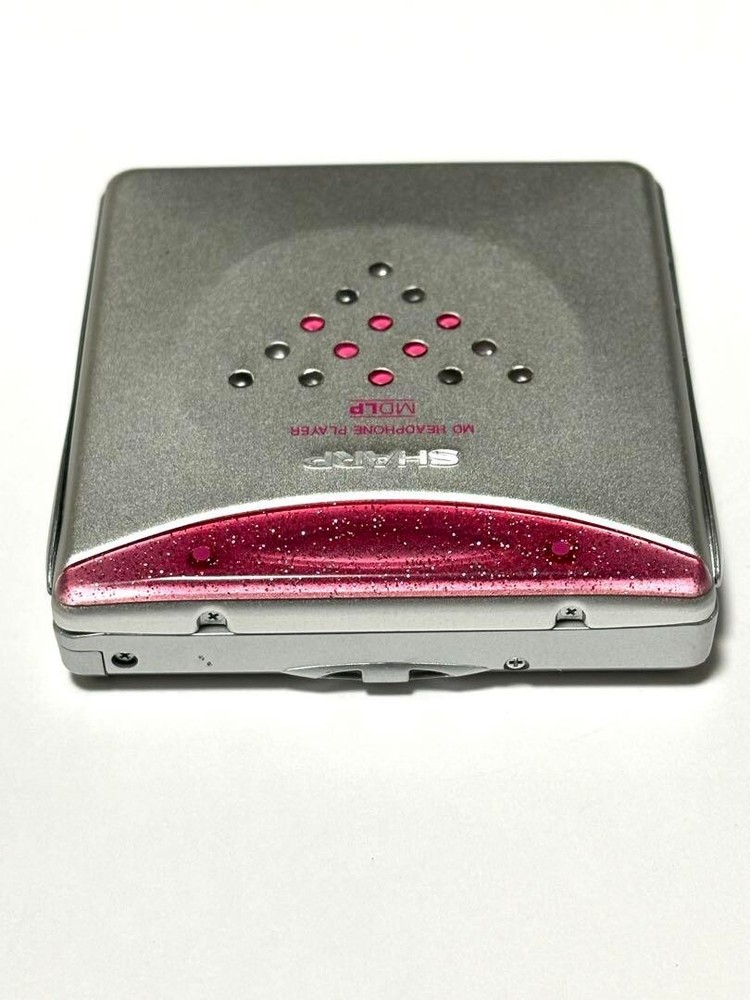 SHARP MD-ST70 MD player Red Very Good
