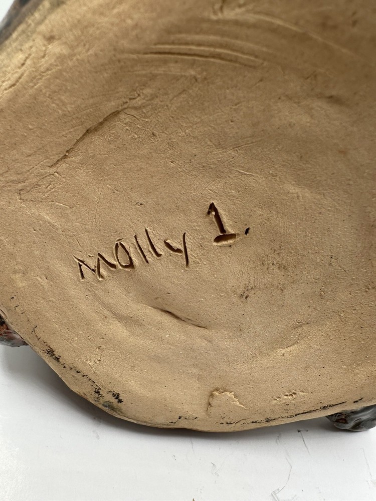 Penguin Candle Holder Signed