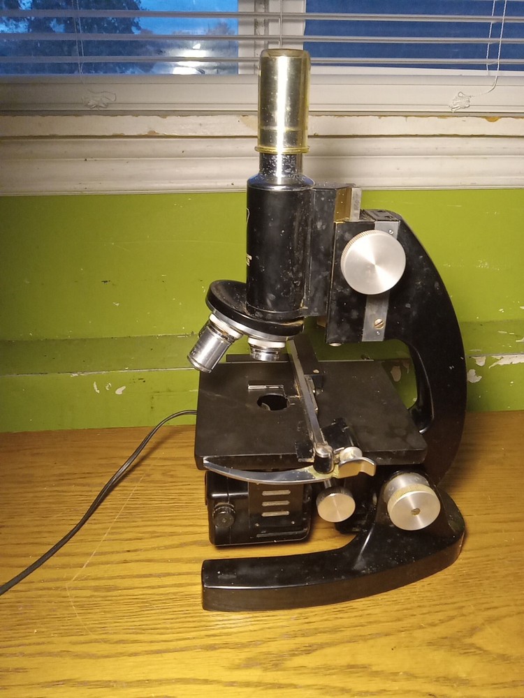 Bausch & Lomb Microscope W/Case & Extras!