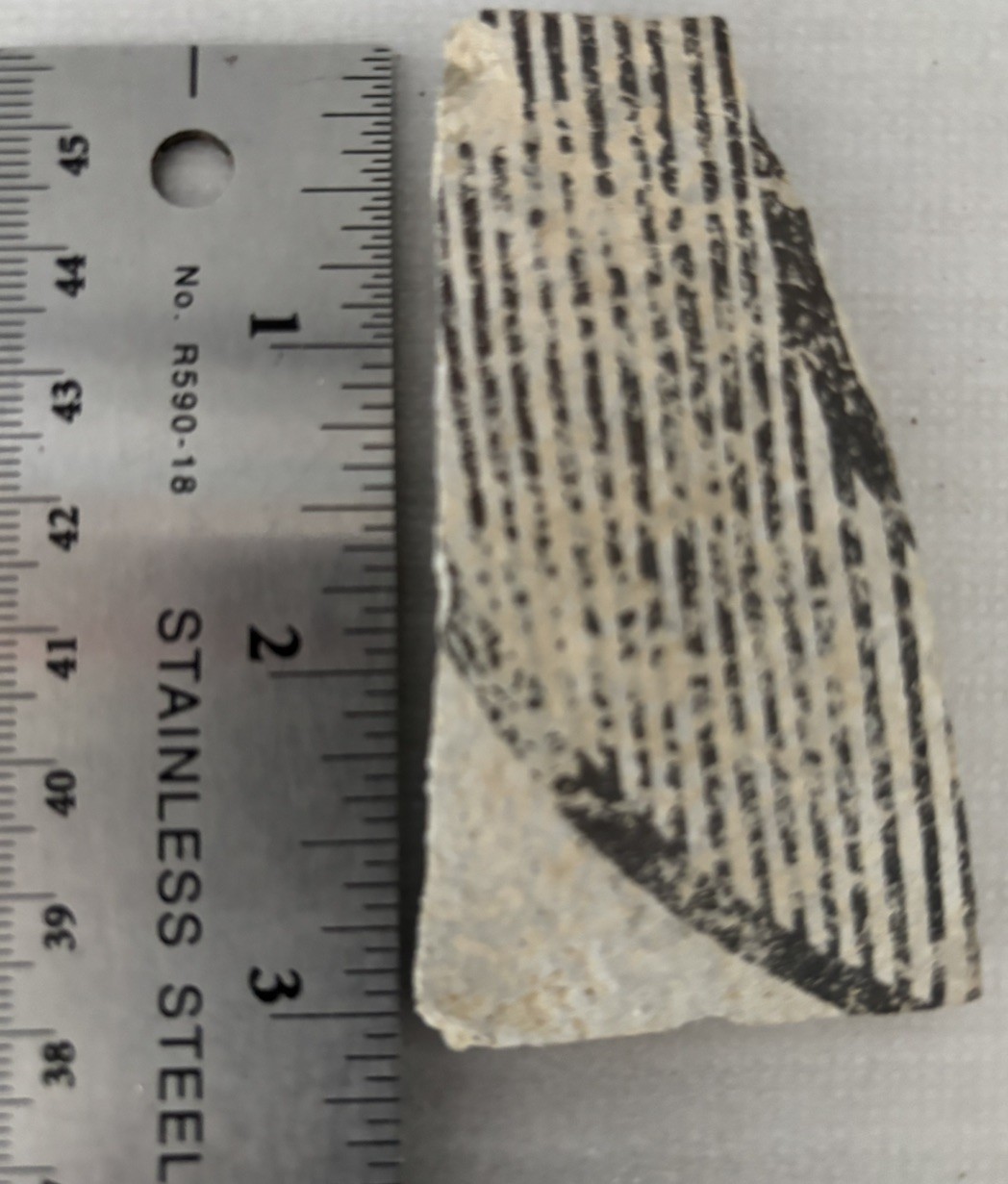 3 Large Ancient Anasazi Native American Pottery Shards 3” - 4” Arizona L7-B