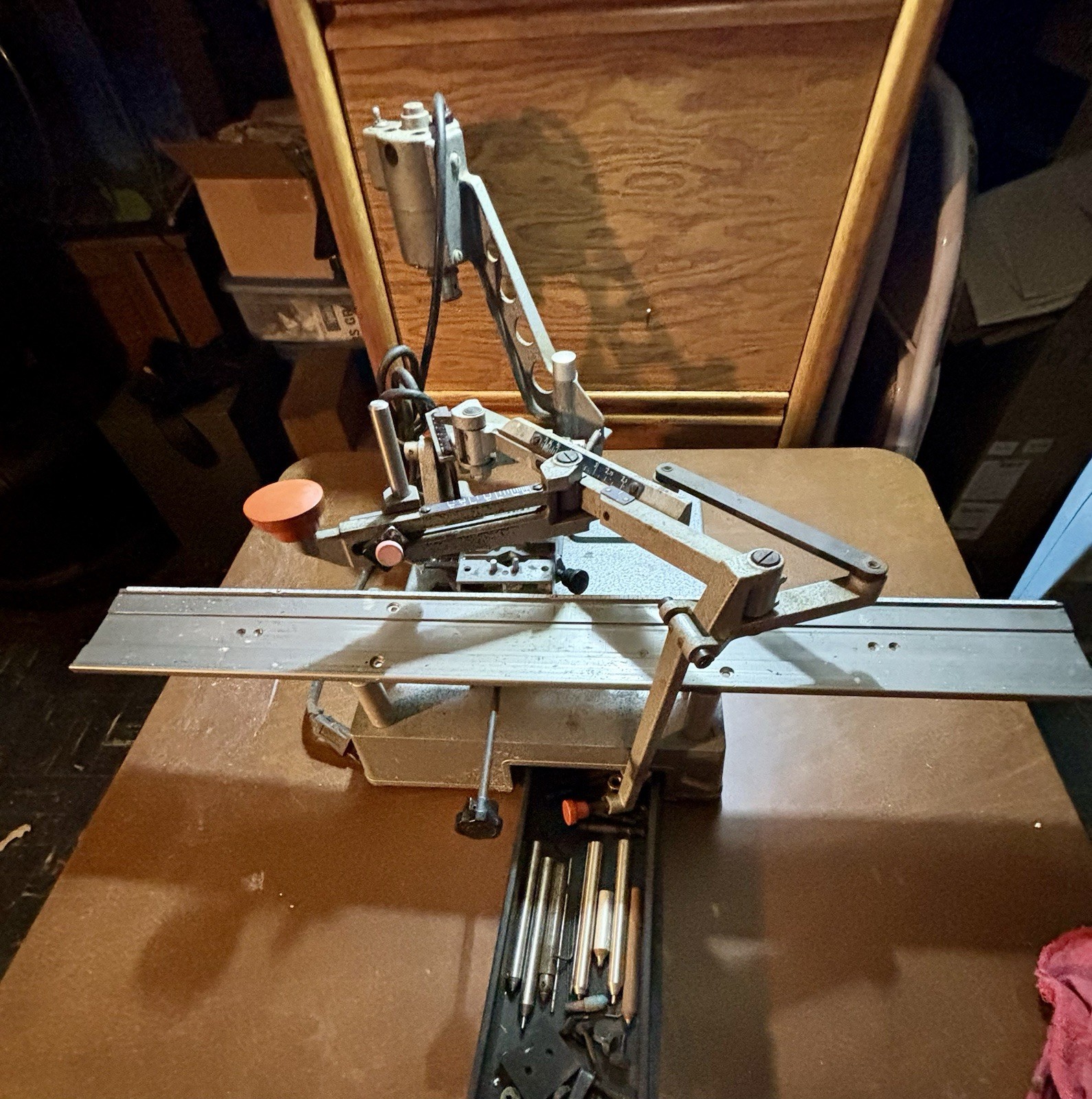 New Hermes MV718159 Engraving Machine has running motor