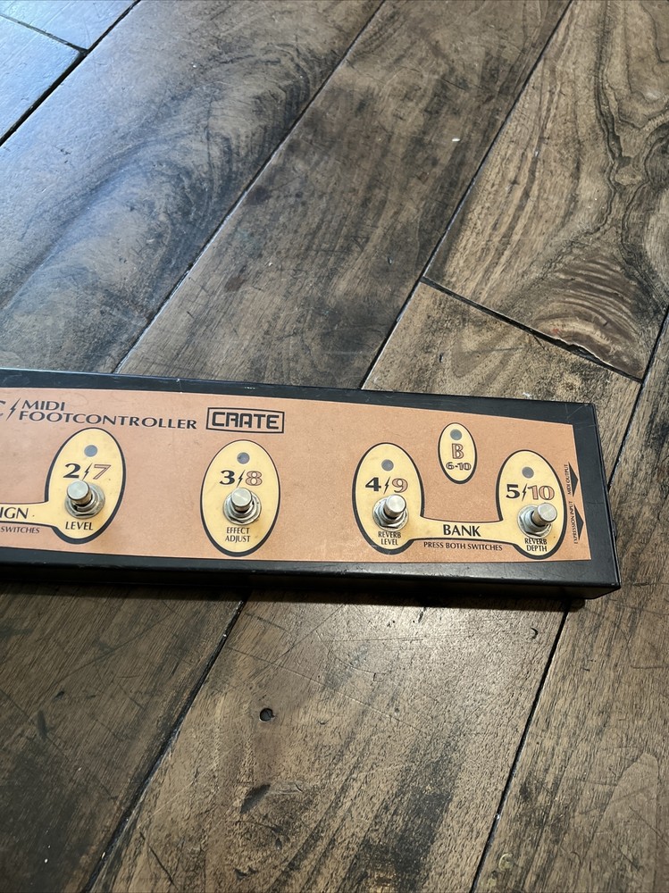 Pre-Owned Crate DXJFC Midi Foot Controller Pedal
