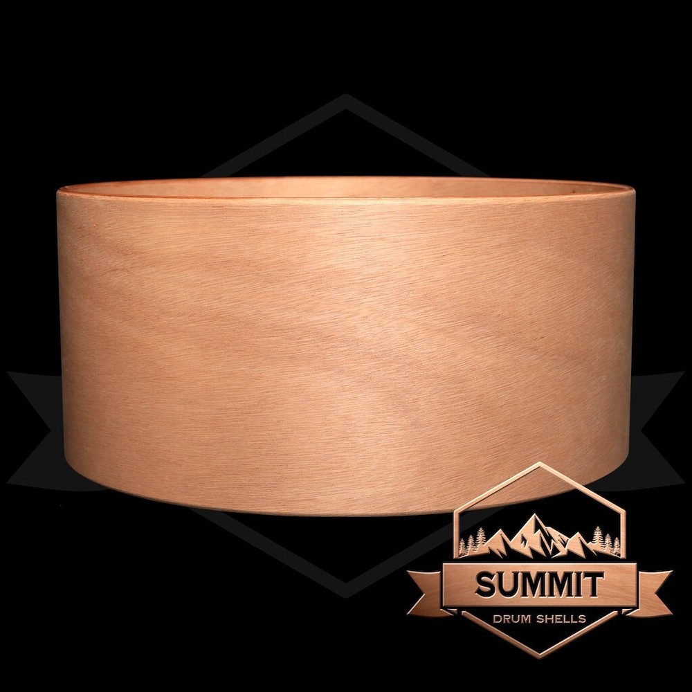 Summit 14x6.5 Snare Drum Shell Okoume