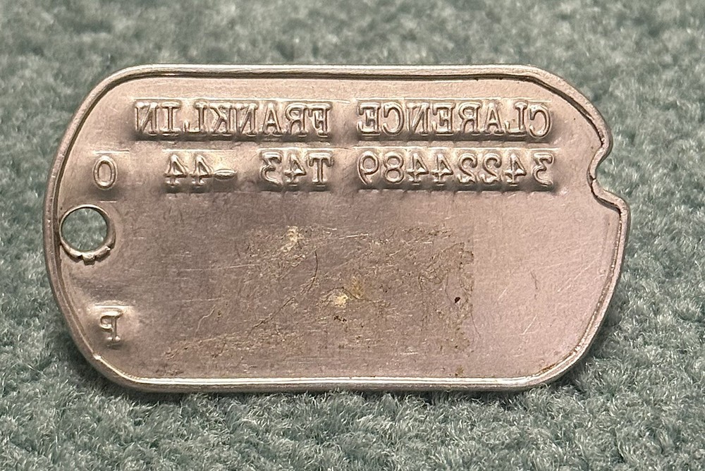 Original WWII US Army Dog Tag T-43 44