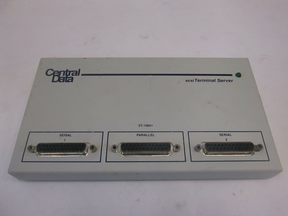 Central Data, SCSI Terminal Server, ST-1002+, Used