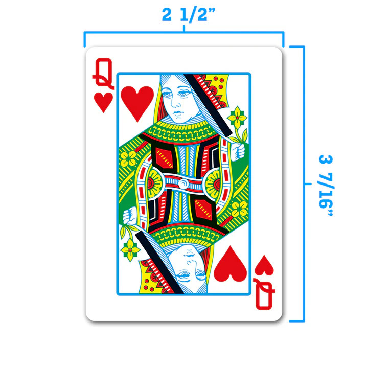 Copag Neoteric Standard Index Green/Red Poker Size 2 Deck Setup