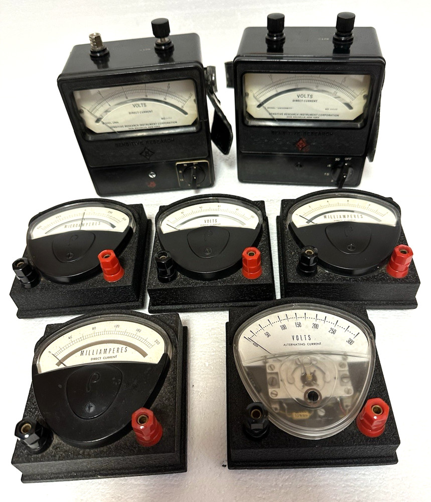 Volts Direct Current Meter LOF OF 7! Untested!