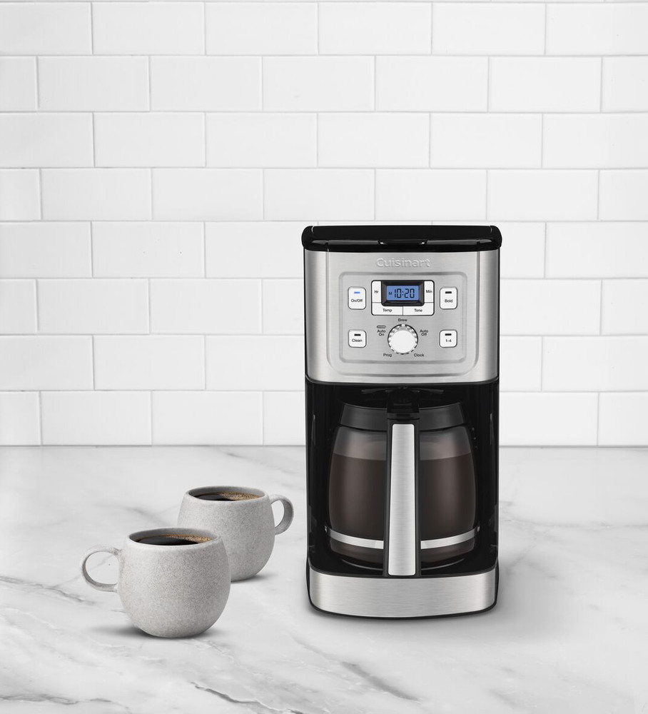 Cuisinart Coffeemaker CBC-7400PC Self Clean 14-Cup Brew Central Programmable