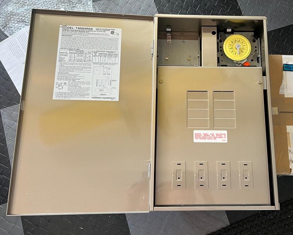 Intermatic T40004RSS Pool spa timer Electric Panel 125 AMP