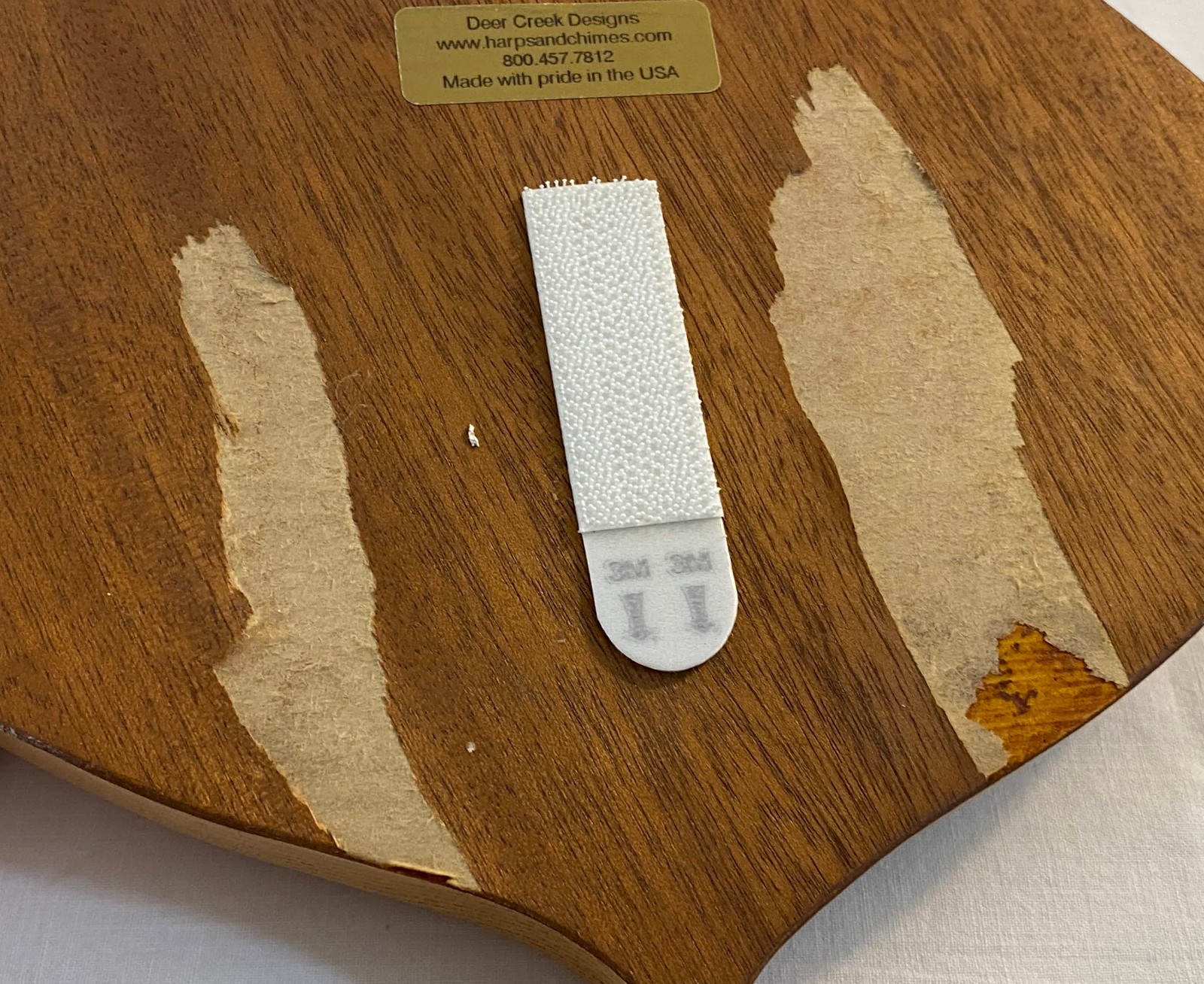 DEER CREEK DESIGNS HUMMINGBIRD DOOR HARP CHIME