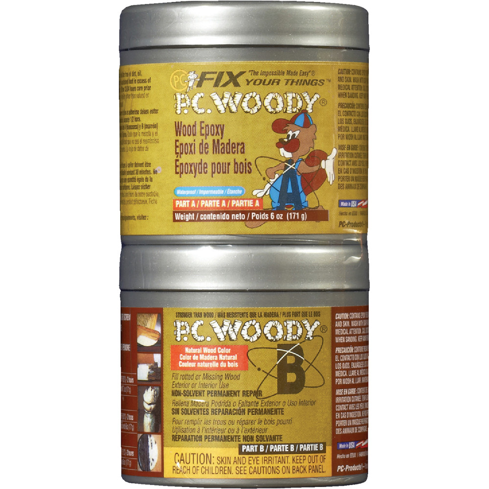 PC-WOODY® PASTE EPOXY 6 OZ KITA TWO PART EPOXY PASTE