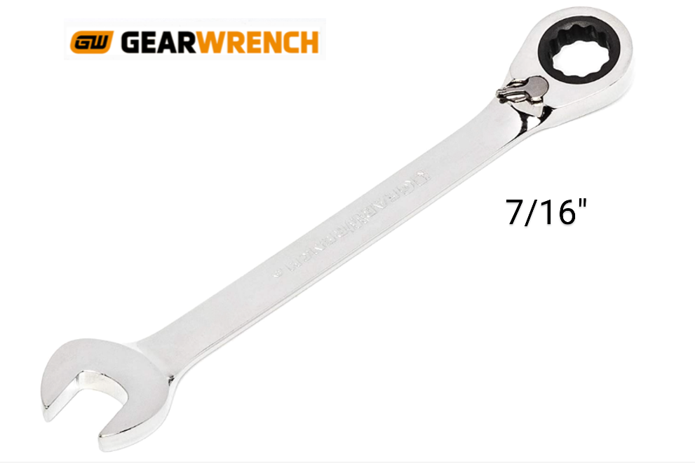 NEW GEARWRENCH REVERSIBLE RATCHETING WRENCH 12 Pt METRIC MM SAE INCH PICK SIZE