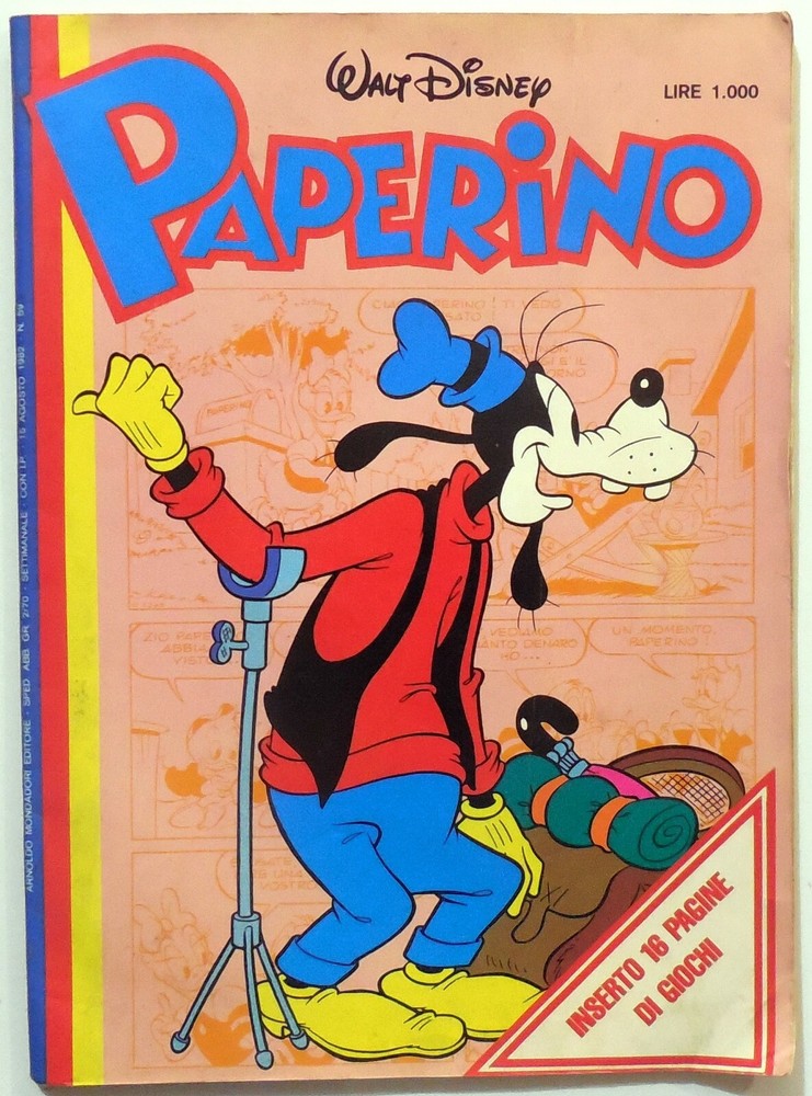 MONDADORI DAPERINO N.59 1982
