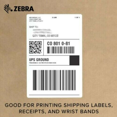 Zebra GX420d Thermal Label Printer with Auto Front Cutter USB LAN Shipping UPS