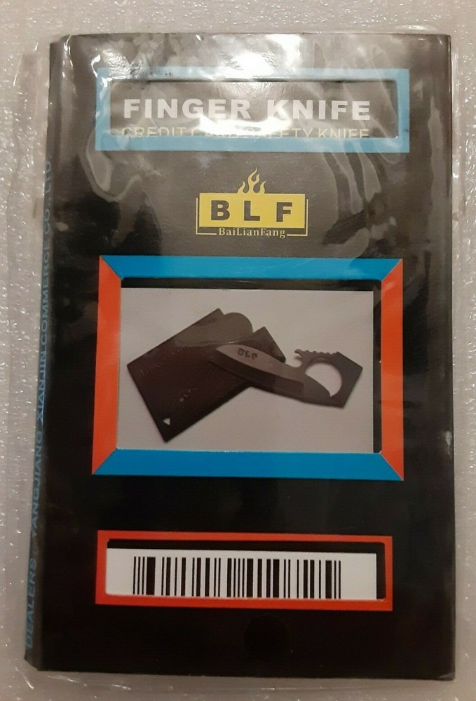 Credit Card finger knife (TWO PACK)
