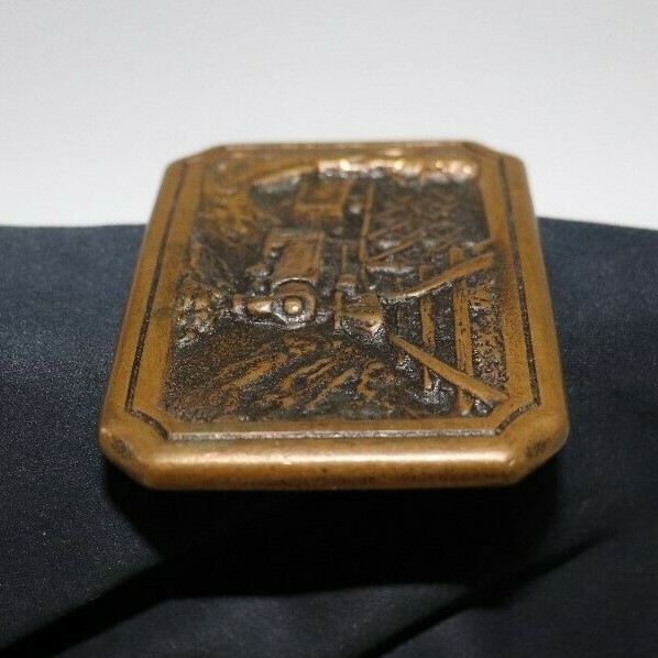 1975 T.E. Express Train Belt Buckle