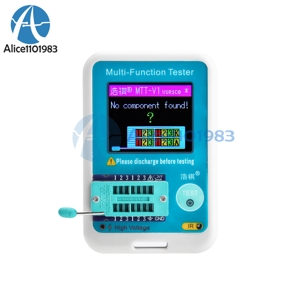 Multi-function MTT-V1 High Precision Transistor Tester Diode Capacitor Resistor