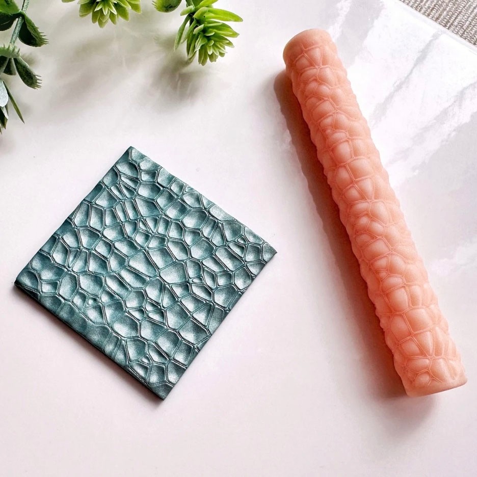 5 Abstract Clay Texture Roller Polymer Clay Texture Roller Resin Hand Rollers