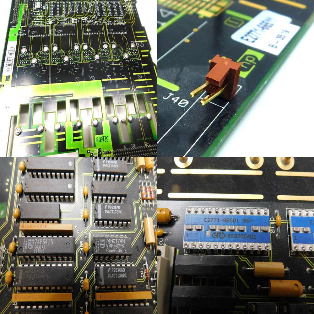 Hewlett Packard E2771A Agilent PCB Processor Board Made In Germany 14 Channels