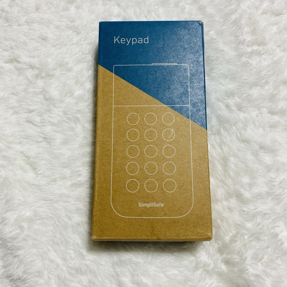 SimpliSafe SSKP3 Security Keypad Remote White Wireless