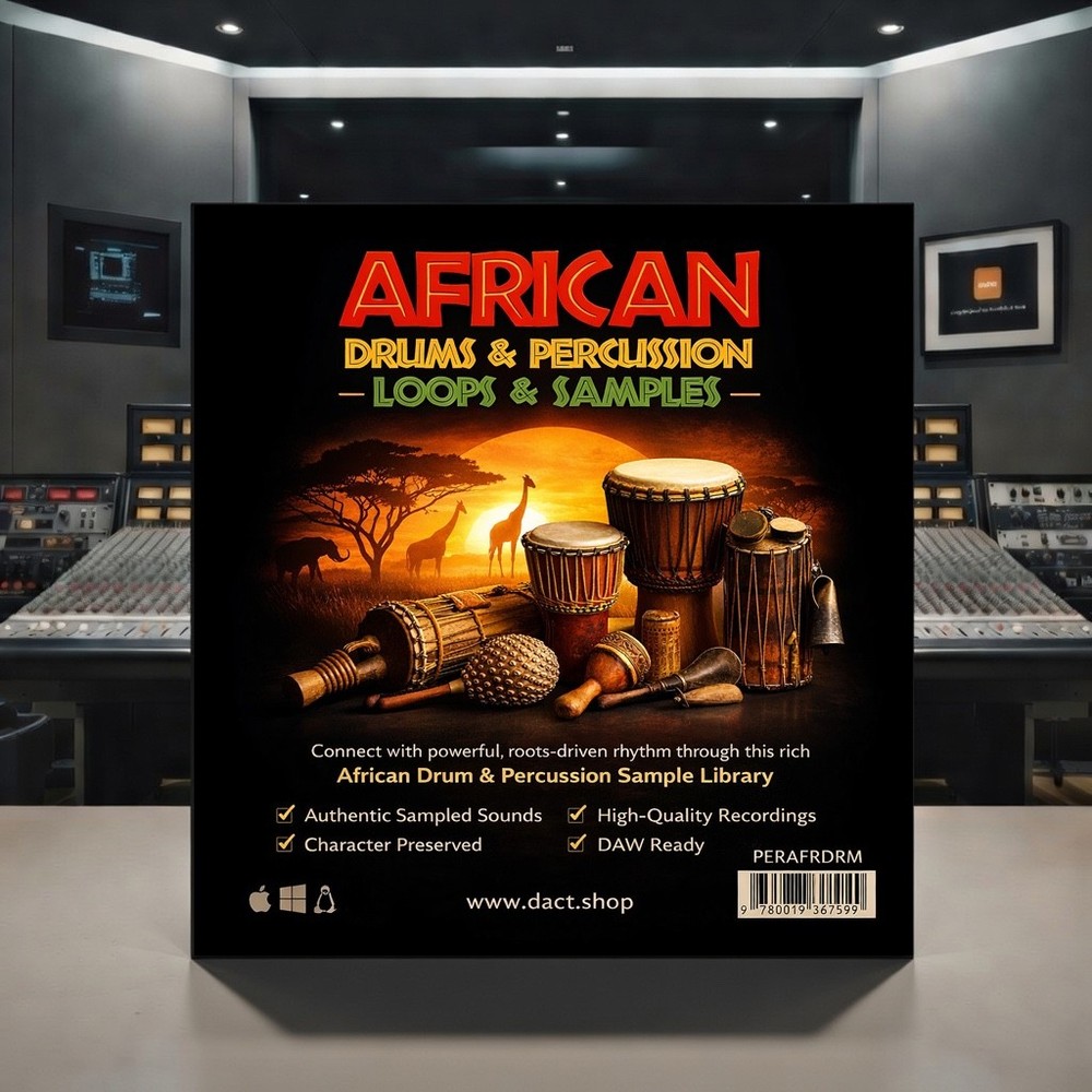 African Drums & Percussion Sample Library