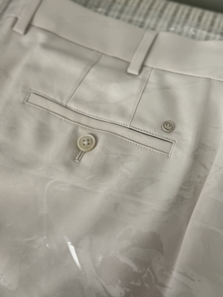 Peter Millar Salem Performance Short, 38” Stone $108