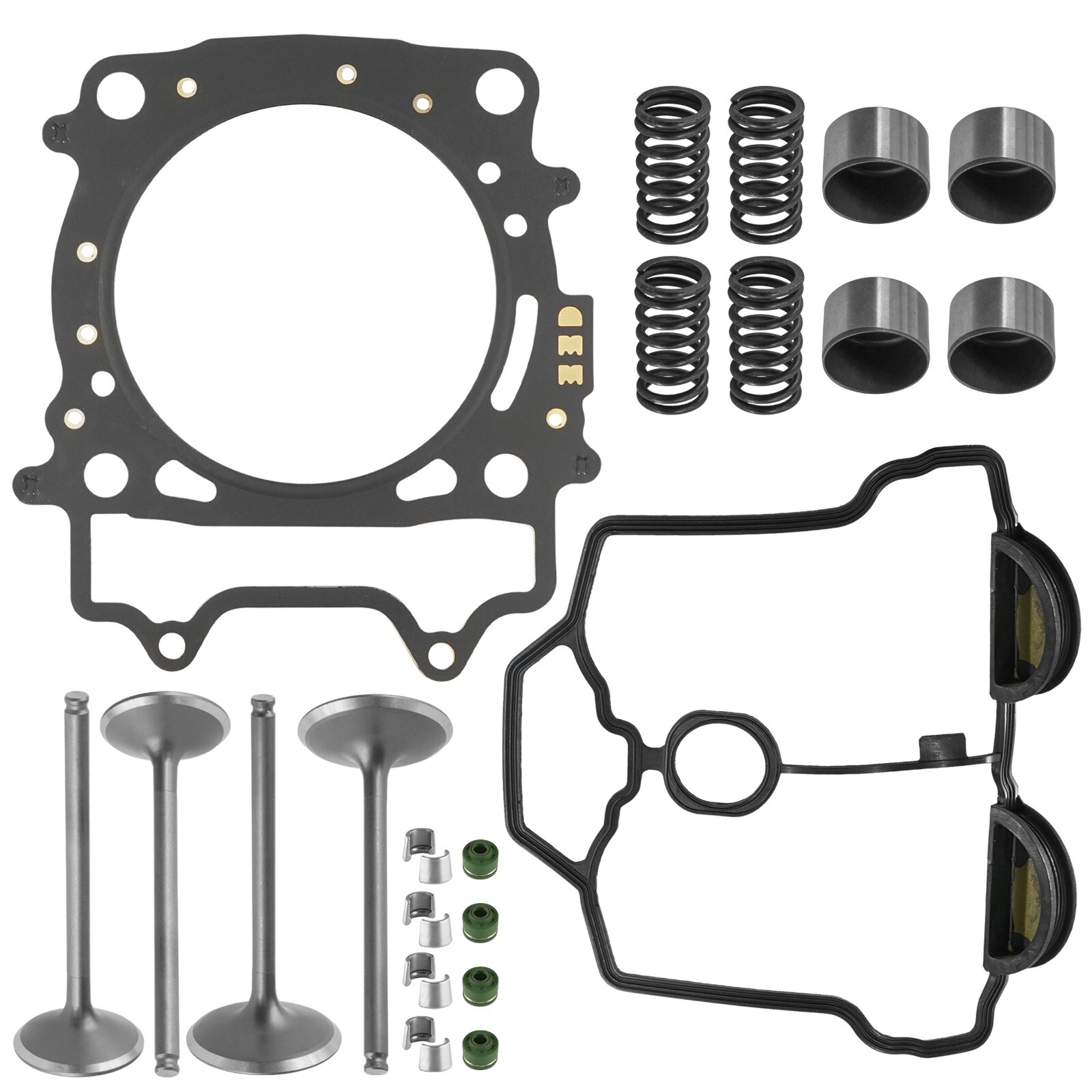 Cylinder Head Intake Exhaust Valve Gasket Kit for Yamaha YZ450F YZ450FX 2014-19