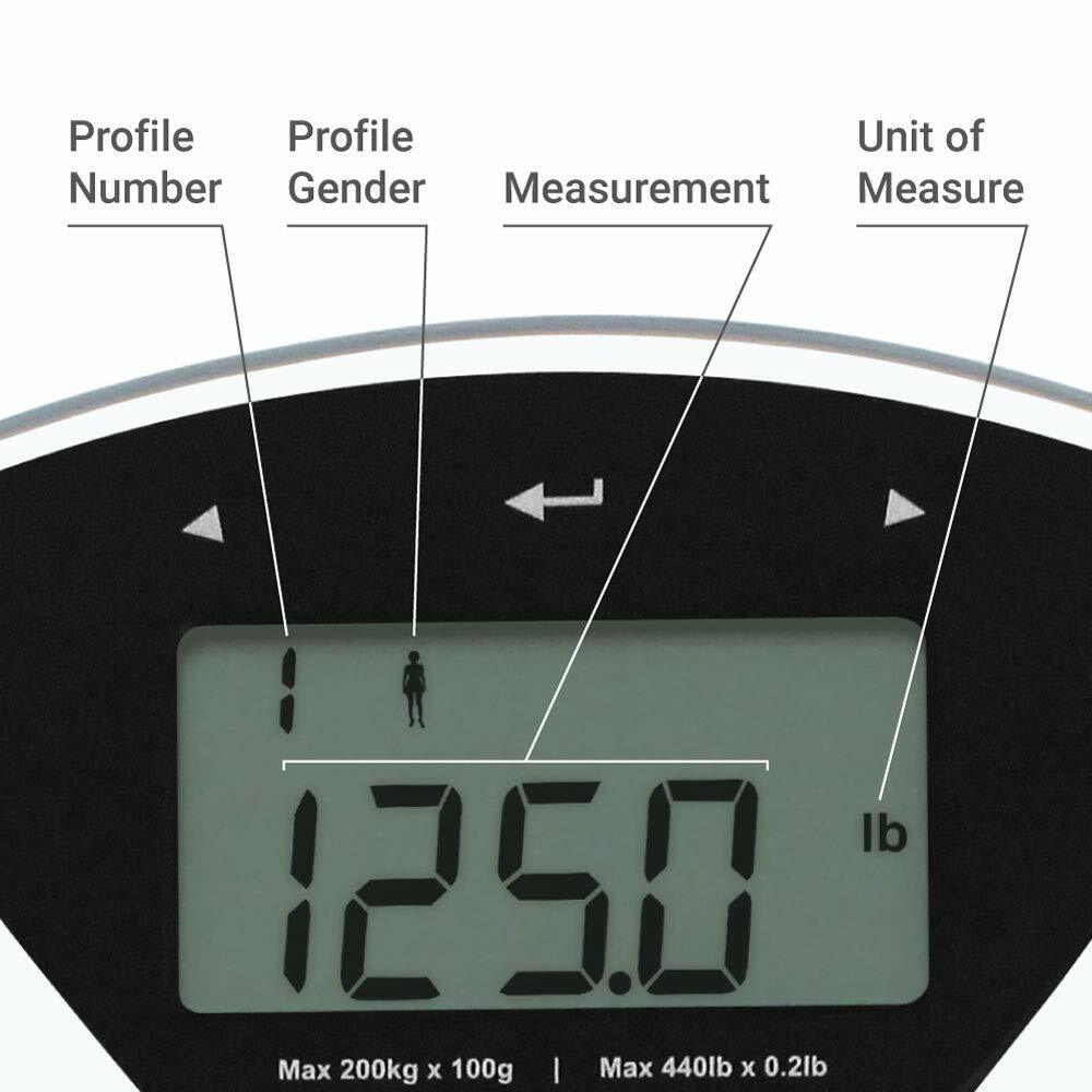 Escali Ultra Slim Body Composition Scale BFBW180