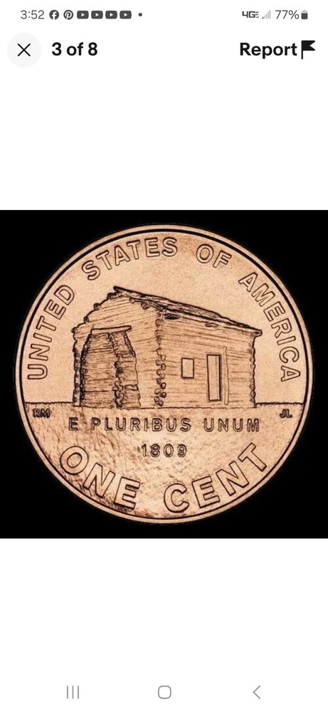 2009 Bicentennial Penny P&D Set. Log Cabin Uncirculated