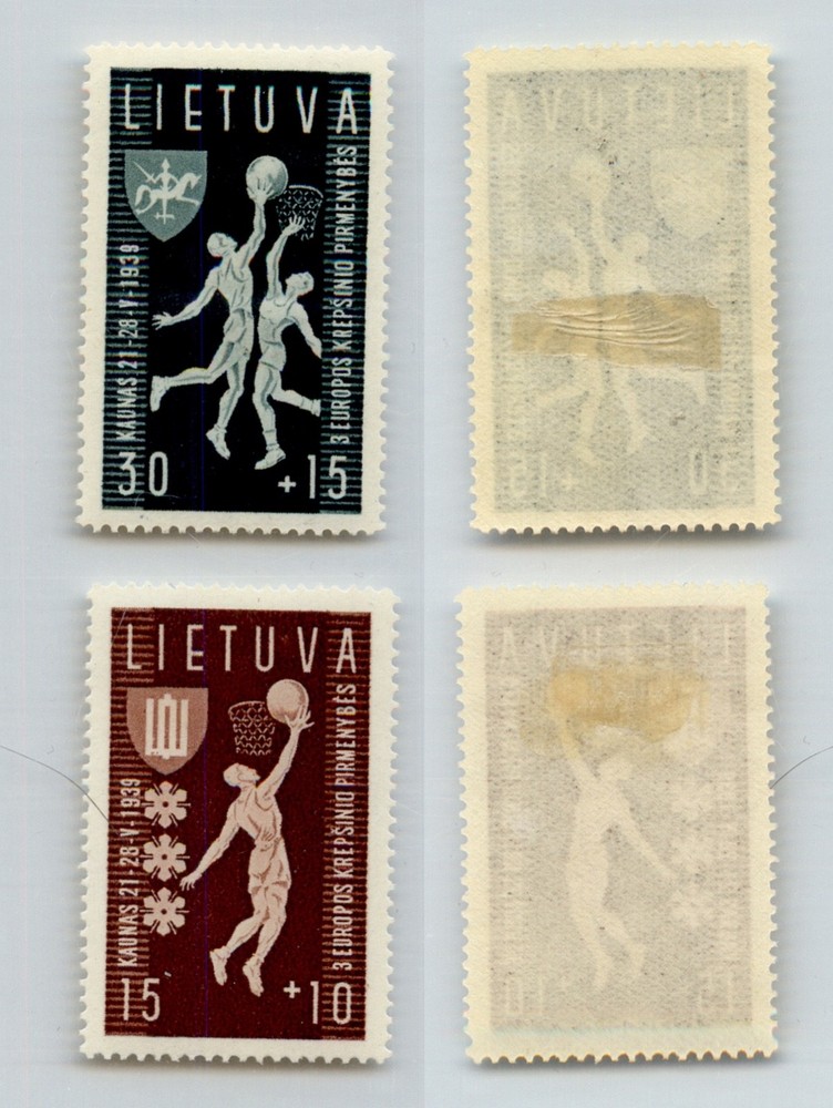 Lithuania 🇱🇹 1939 SC B52-B53 mint. rtc9954