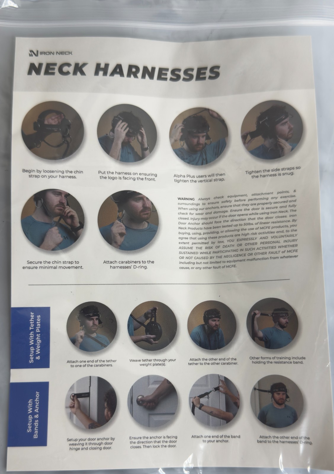 Iron Neck Alpha+ Hardness Black (New/Unused)