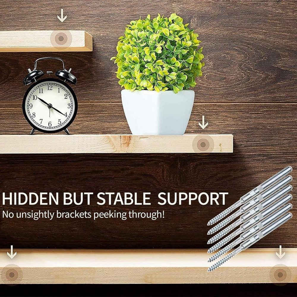 Floating Shelf Support Bracket,Hidden Brackets for Floating Wood6903