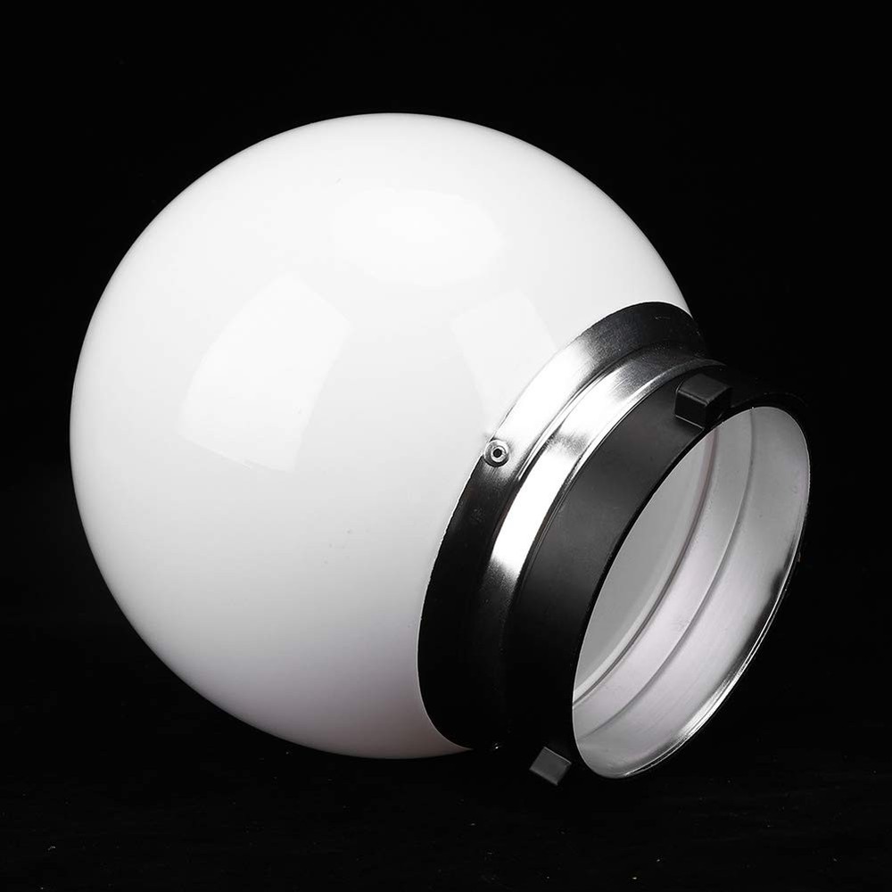 15cm Translucent Spherical Diffuser Soft Light Ball for Bowens Mount Photogra...