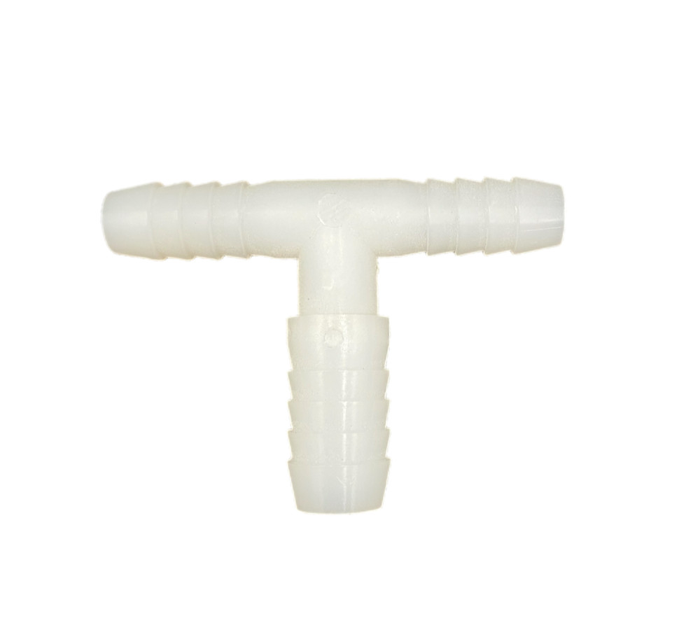 3/8" X 3/8" X 1/2" Nylon Reducing Insert Tee BARBED 3 PACK