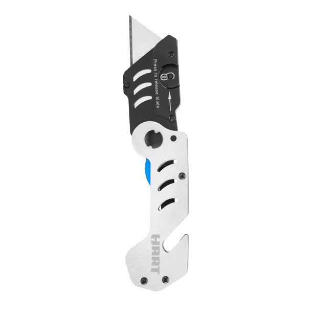 HART Micro Folding Quick-Change UTILITY KNIFE with LINER LOCK & STRING CUTTER