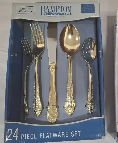 Hampton 24 Piece Flatware Set