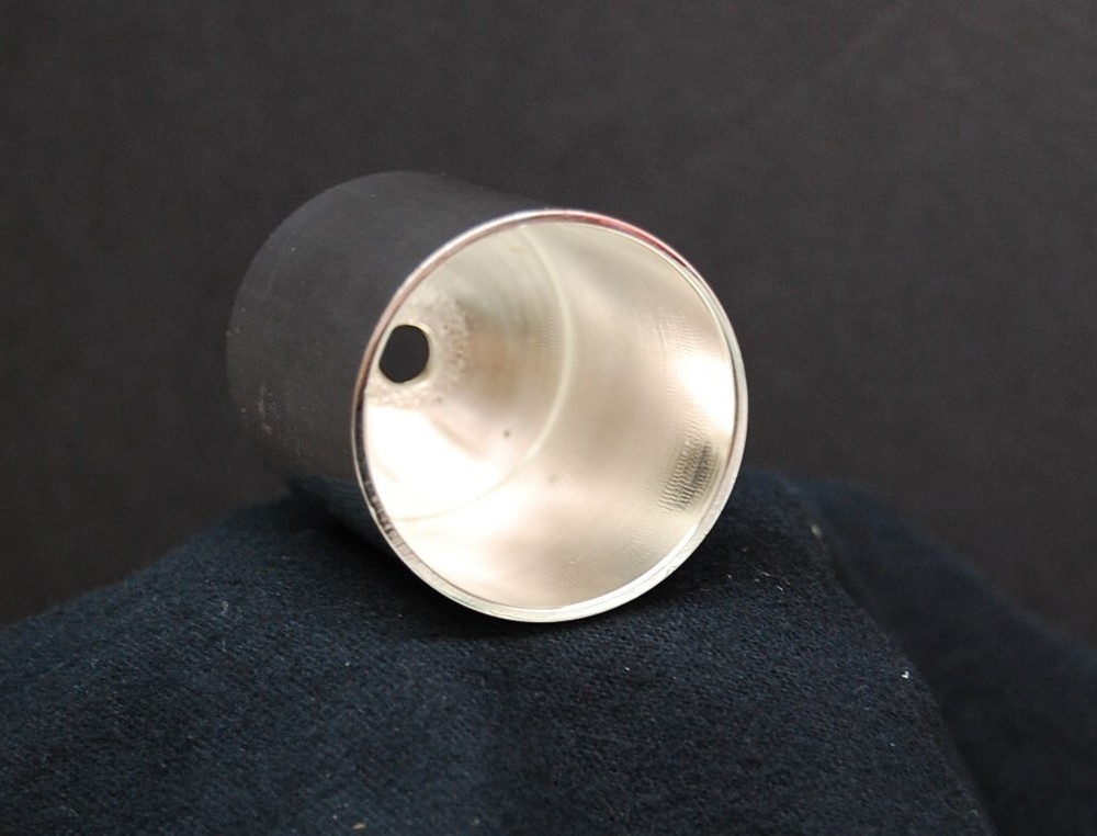 Brand New Silver Plated Socket for 1 1/2" Diameter Candle - 5/16-18 Thread Size